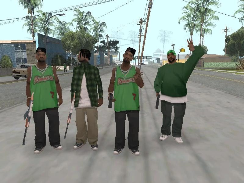 8 Gangster di GTA San Andreas, Penguasa Wilayah!