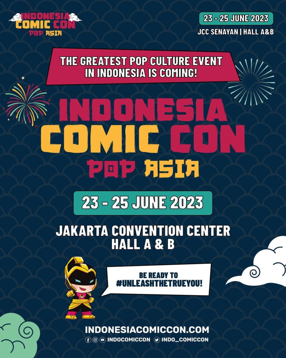 Jadwal event Jejepangan Juni 2023: Indonesia Comic-Con Theme: Pop Asia