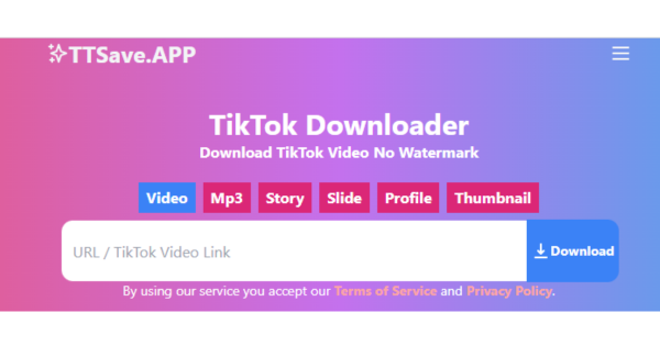 Cara menghilangkan watermark TikTok: TTSave