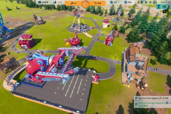 Review Park Beyond, Simulasi Membangun Taman Bermain