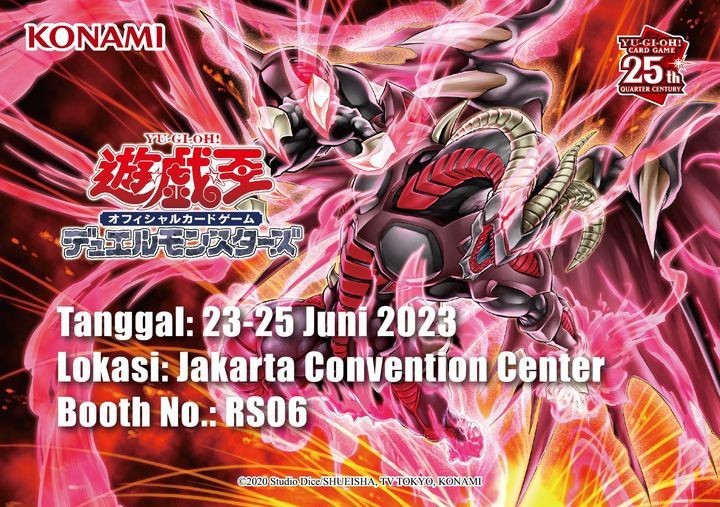 Yu-Gi-Oh! OCG Gelar Debut Perdana di Indonesia Comic Con 2023!
