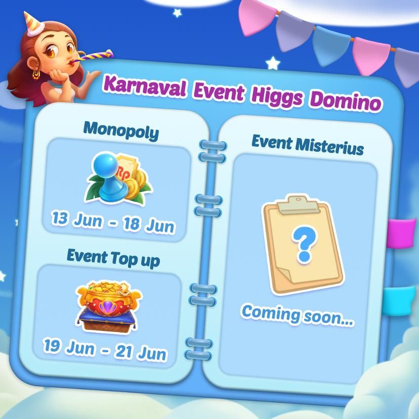 Event Higgs Domino Terus Memanas Dari 22-27 Juni!