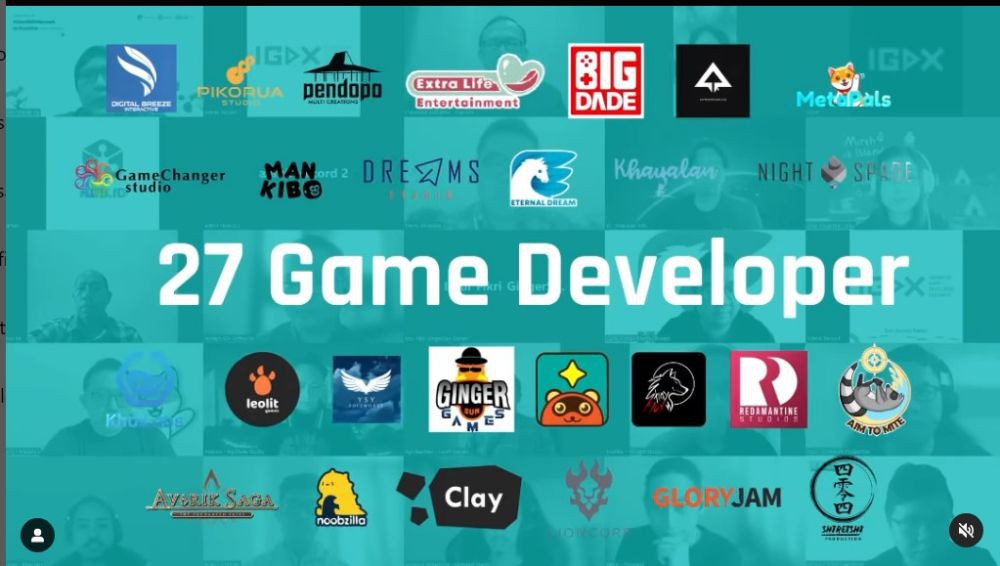 27 Pengembang Game Terpilih Lulus Seleksi IGDX Academy 2023