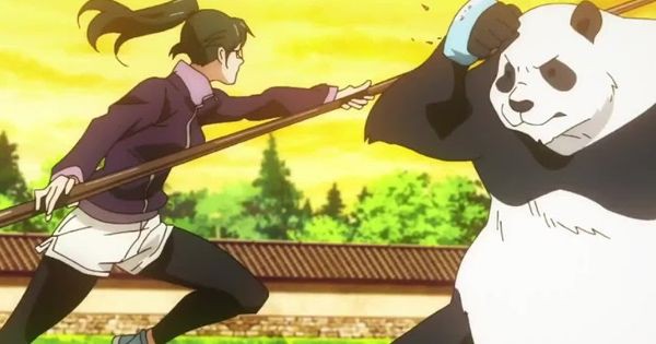 Maki dan Panda latih tanding -  Jujutsu Kaisen