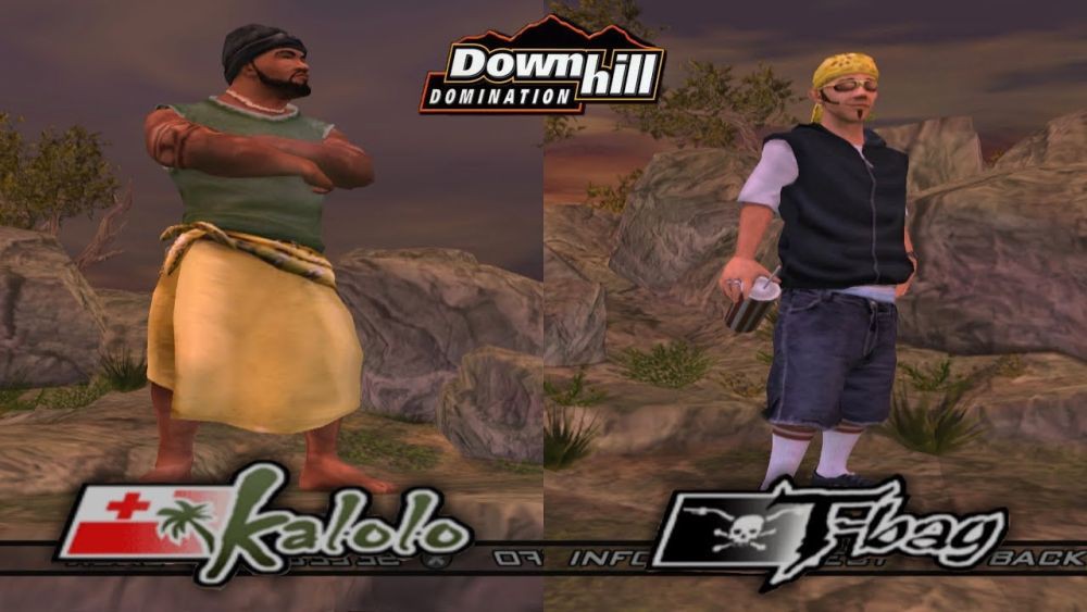 downhill ps2