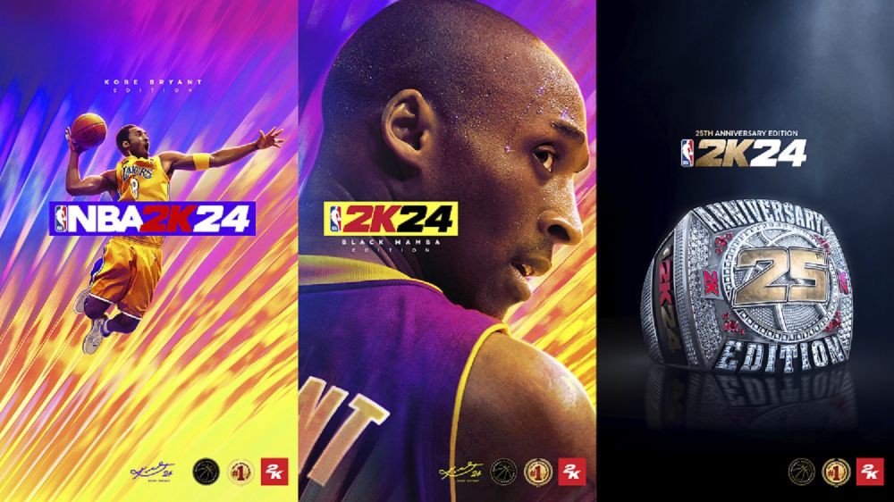 NBA 2K24 Merayakan Kobe Bryant yang Legendaris sebagai Cover Athlete