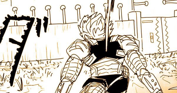 Genos tiba di lokasi Bofoi - One Punch Man Webcomic