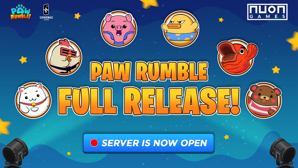 Nuon Digital Indonesia Rilis Paw Rumble buatan Studio Grinsmile!