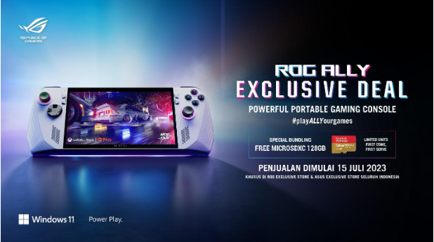 ROG Ally Resmi Hadir di Indonesia, Harga Mulai 10 Jutaan!