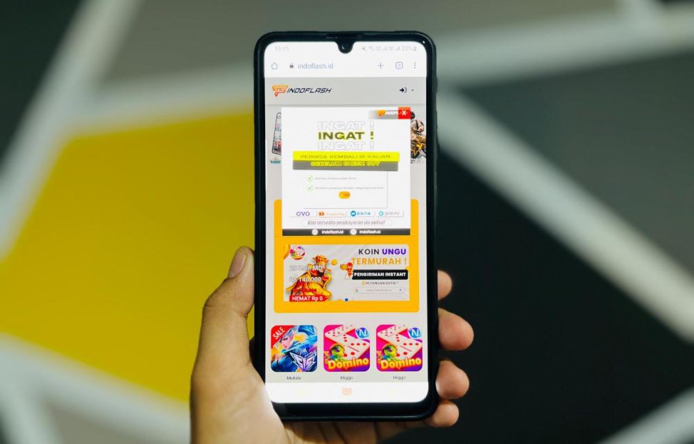 Indoflash Sediakan Ragam Pilihan Top Up Games untuk Gamer!