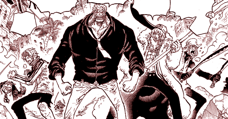 Teori: Gimana Kalau Kurohige yang Melawan Garp di One Piece?