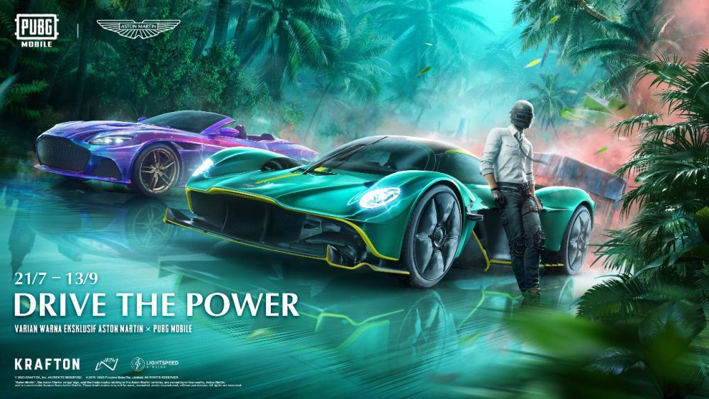 Produsen Mobil Aston Martin Hadir di Dunia PUBG MOBILE!