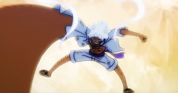 Penampakan penuh Gear 5 saat menarik Kaido - One Piece