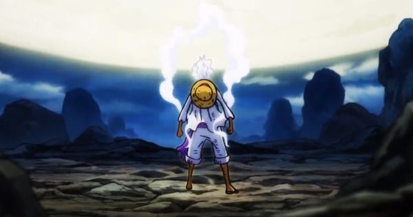 Luffy mencoba wujud baru Gear 5 - One Piece