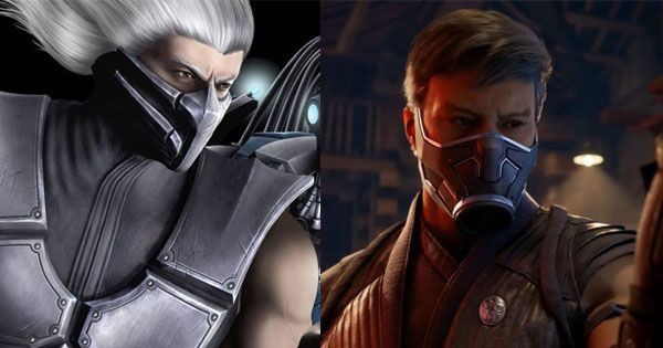 Smoke versi lama dan baru - Mortal Kombat 1 & Mortal Kombat 2011