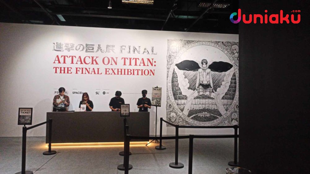 Warga Duniaku Mengunjungi Attack on Titan: The Final Exhibition