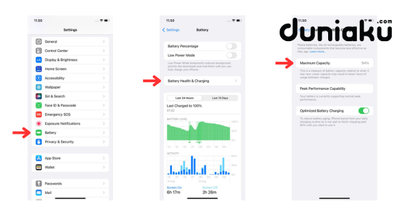 Cara Cek Battery Health iPhone, Memengaruhi Performa HP!