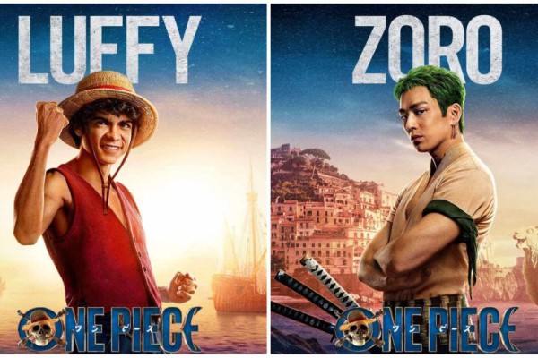5 Poster Karakter One Piece Netflix, Para Bajak Laut Topi Jerami 