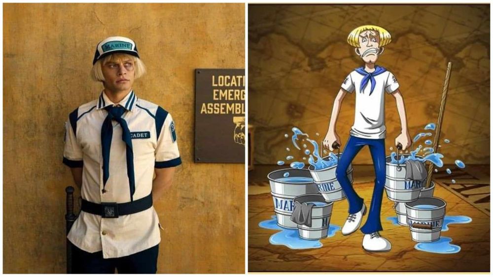 Perbandingan 5 Angkatan Laut One Piece Netflix dengan Versi Anime