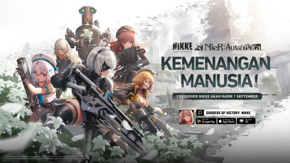 Kolaborasi GODDESS OF VICTORY NIKKE x Nier;Automata Mulai 1 September!