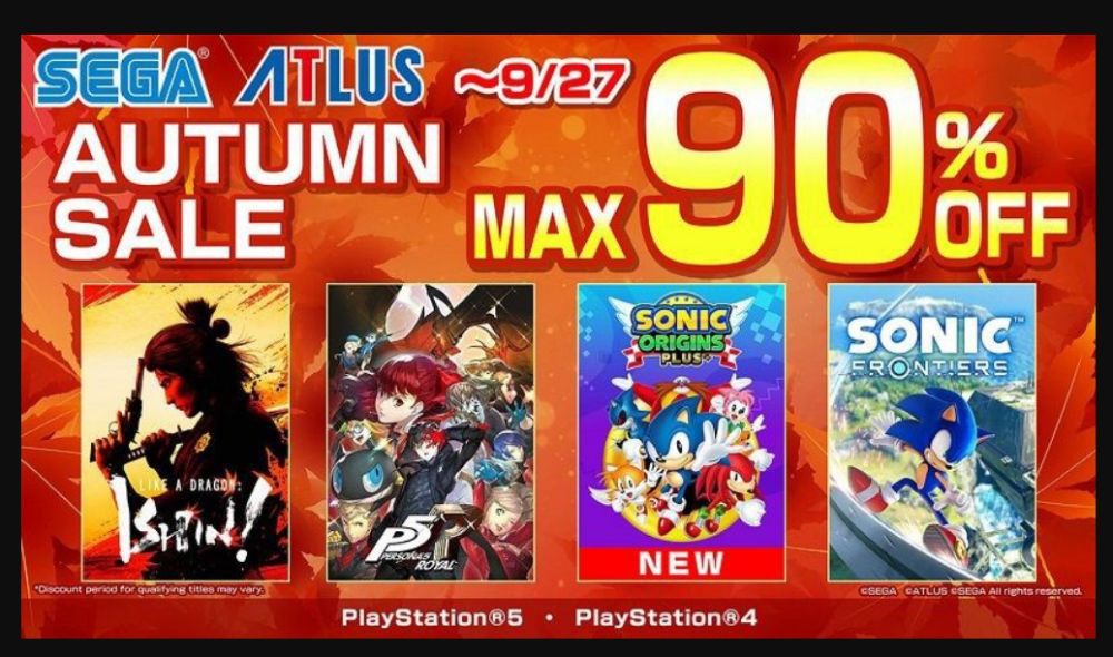 SEGA Autumn Sale Telah Dimulai, Berlangsung hingga 27 September