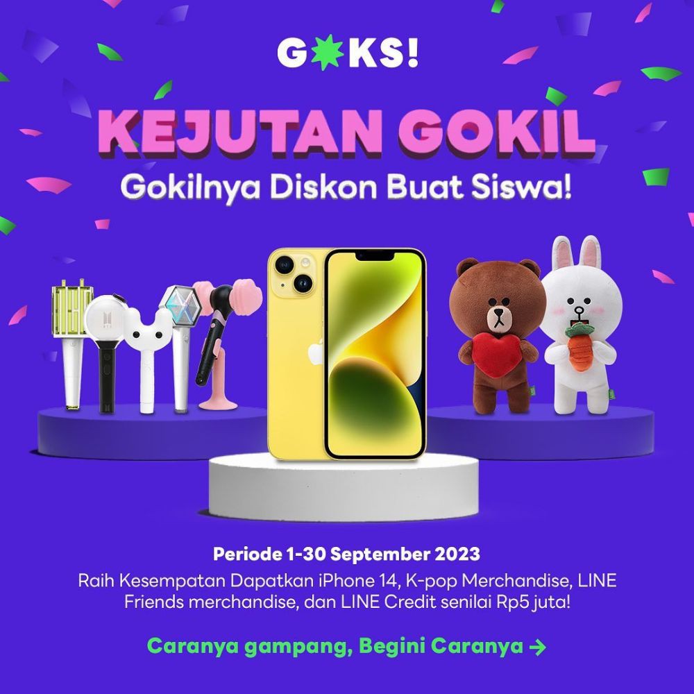 Chatime, Hangry, Sampai FLIX Cinema Bergabung Dengan GOKS!