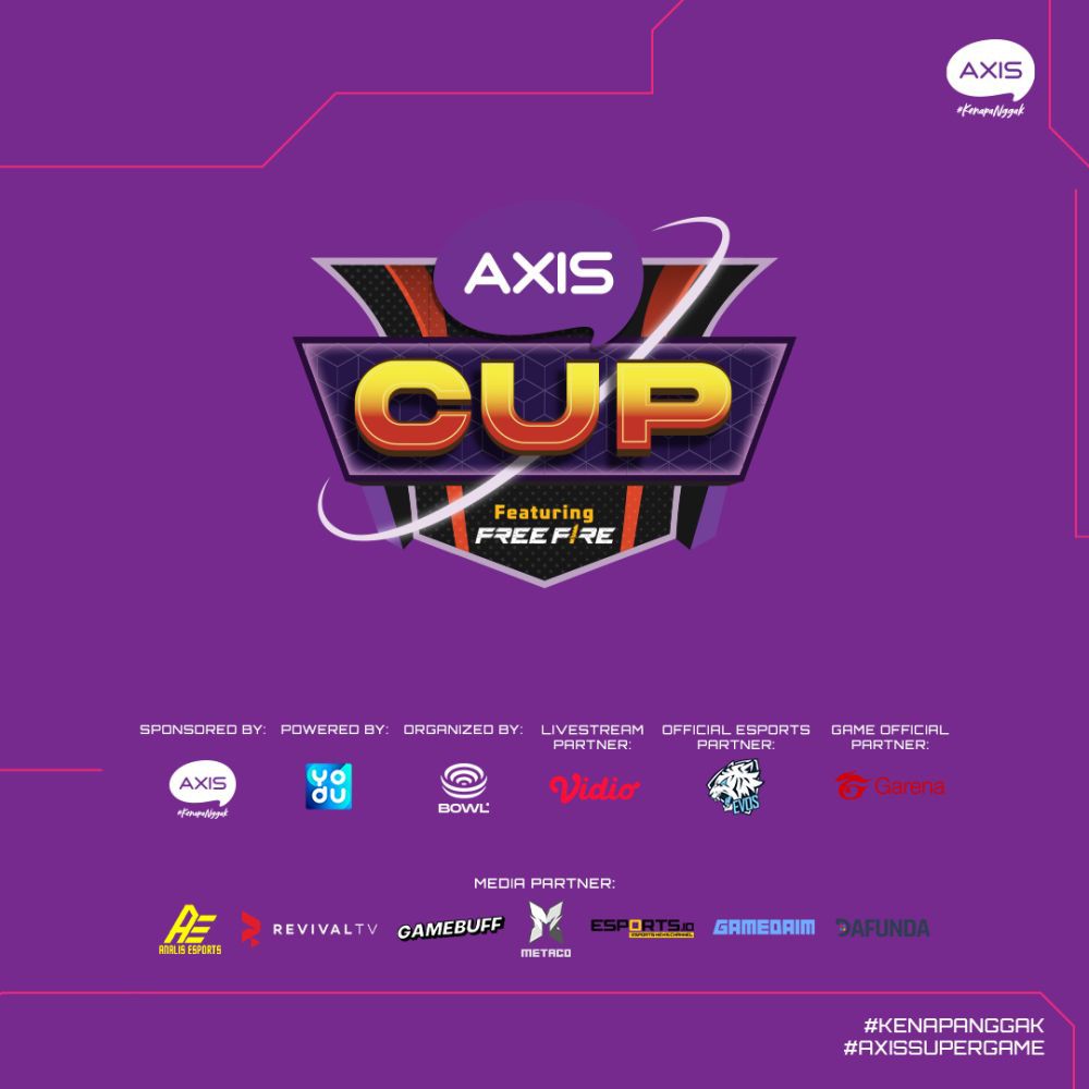 AXIS Cup Free Fire Musim Keempat Segera Dimulai 23 September!