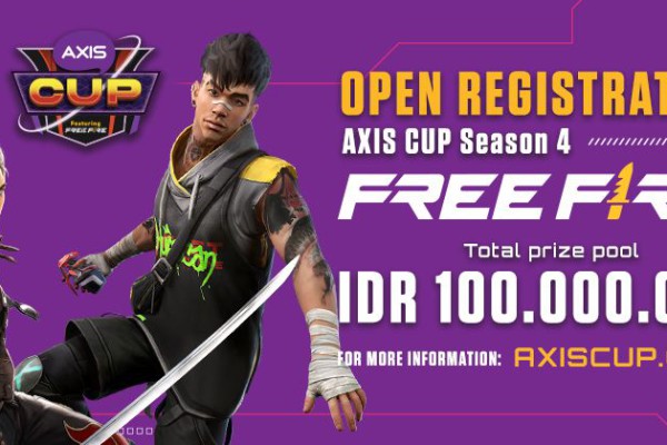 AXIS Cup Free Fire Musim Keempat Segera Dimulai 23 September!