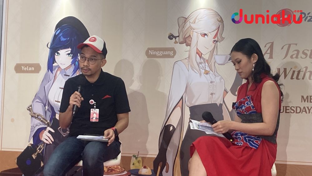 Media Gathering Pizza Hut x Genshin Impact