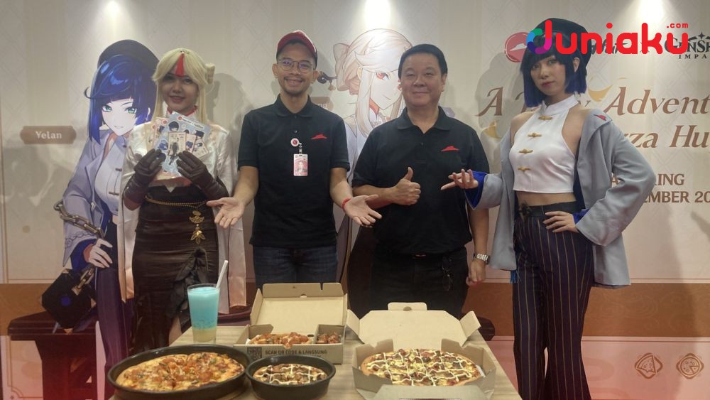 Kolaborasi Pizza Hut x Genshin Impact Hadirkan Paket Khusus!