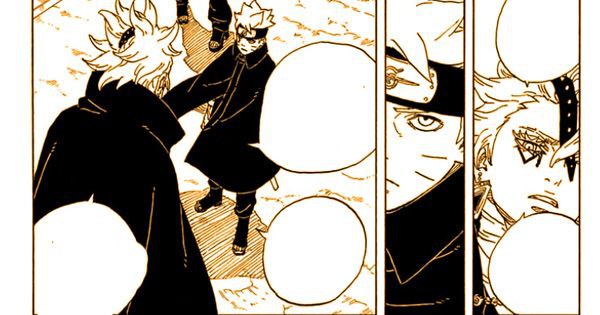 Boruto mengancam Code untuk menarik mundur pasukannya - Boruto: Two Blue Vortex