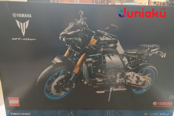 Review LEGO Technic Yamaha MT-10 SP, Motor yang Sangat Detail