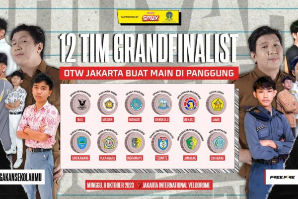 12 Tim Sekolah Seantero Indonesia Lolos ke Grand Final GYC 2023 FF!