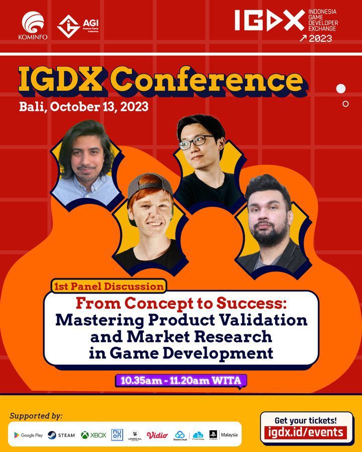 Ini 4 Panel IGDX Conference 2023 dan Para Pembicaranya!