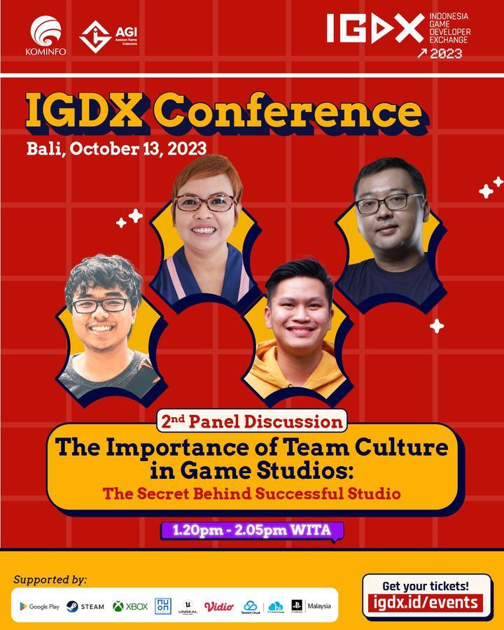 Ini 4 Panel IGDX Conference 2023 dan Para Pembicaranya!