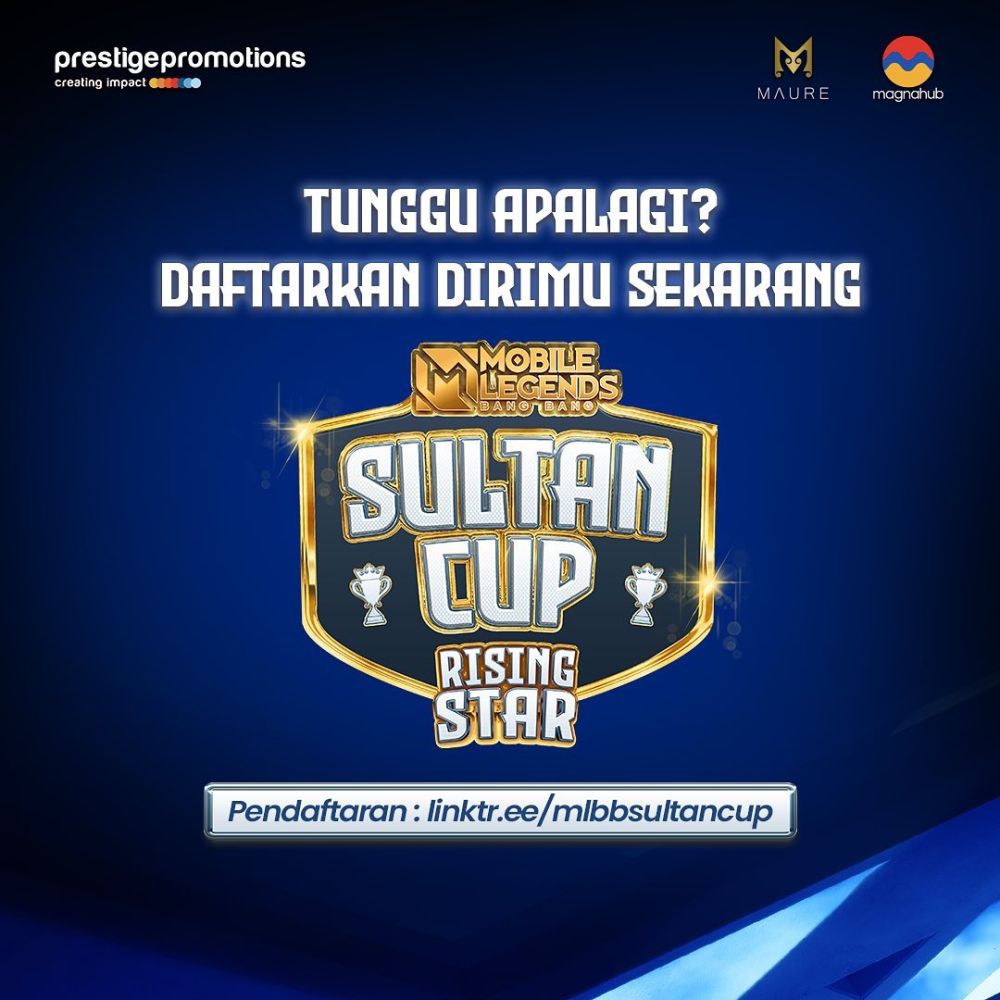 Mobile Legends: Bang Bang Sultan Cup Rising Star 2023 Dibuka!