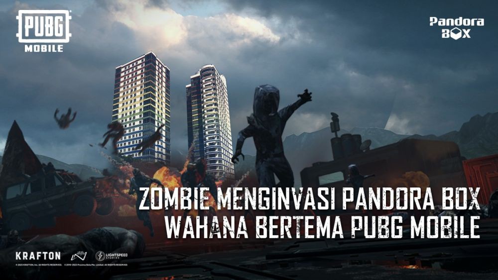 Kolaborasi PUBG MOBILE dan Pandora Box Hadirkan Wahana Zombie Lokal!