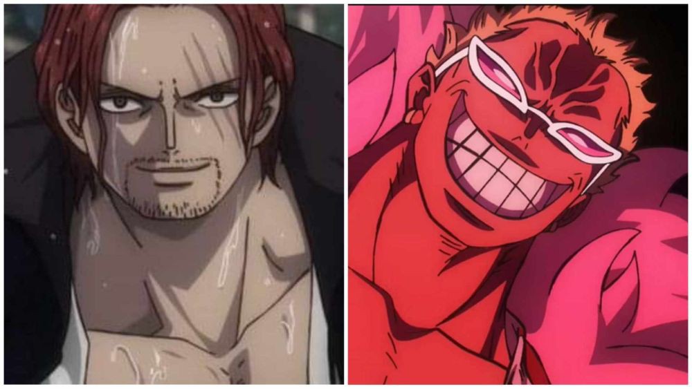 5 Kemiripan Shanks dan Doflamingo di One Piece! 