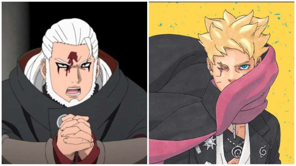 Kashin Koji dan Boruto. (Dok. Pierrot/Boruto: Naruto Next Generations, Shueisha/Boruto: Two Blue Vortex)