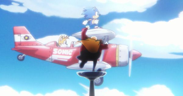 Eggman marah-marah saat Sonic dan Tails sedang beraksi - Sonic Superstars