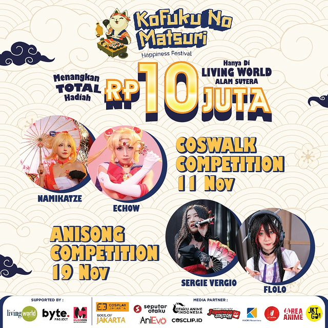 10 Event Jejepangan dan Cosplay November 2023, Ayo Ramaikan!