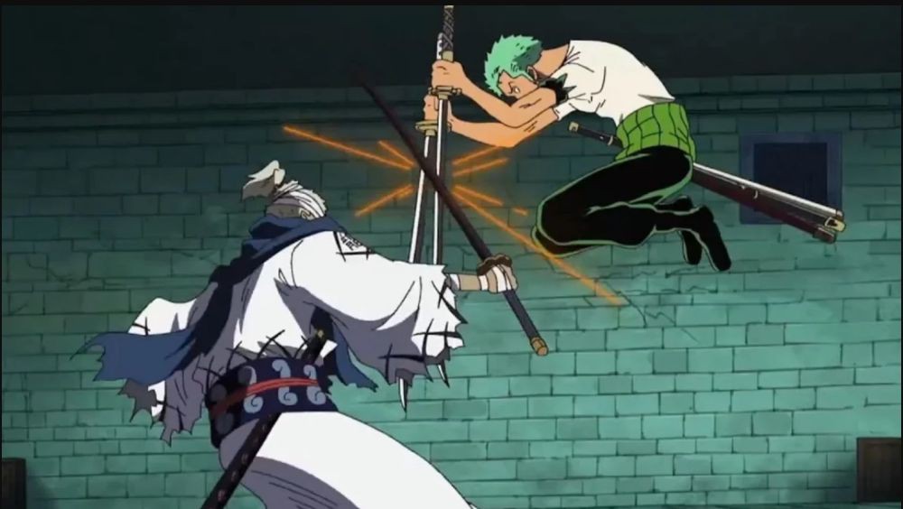 Ryuma dan Zoro. (Dok. Toei Animation/One Piece)