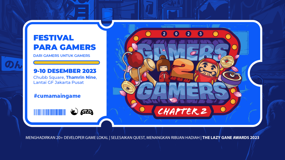 Gamers to Gamers (G2G) Festival Kembali Dengan Quest Ribuan Hadiah