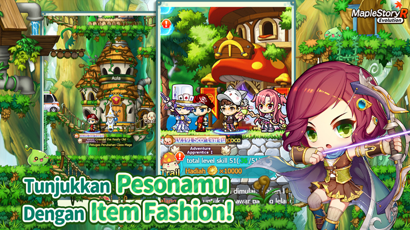 MapleStory R: Evolution kini hadir di Indonesia, Ini Fiturnya!