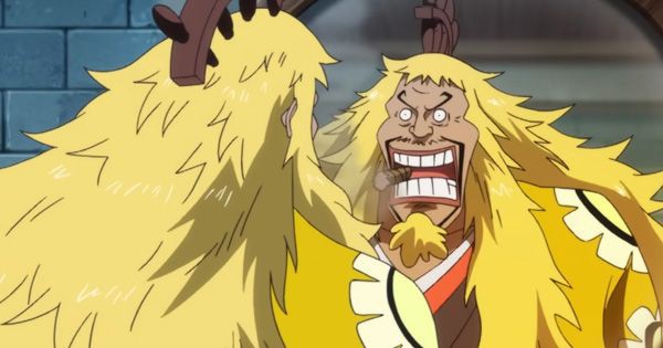 Shiki terkejut melihat penampilan barunya - ONE PIECE FILM STRONG WORLD EPISODE:0