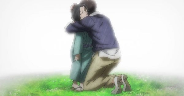 Noritoshi dipeluk ibunya - Jujutsu Kaisen