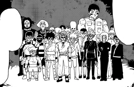 12 Organisasi di One Punch Man, Versi Manga dan Webcomic
