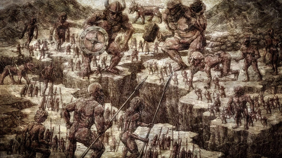 10 Fakta Kerajaan Eldia Attack on Titan, Suku Subjek Ymir