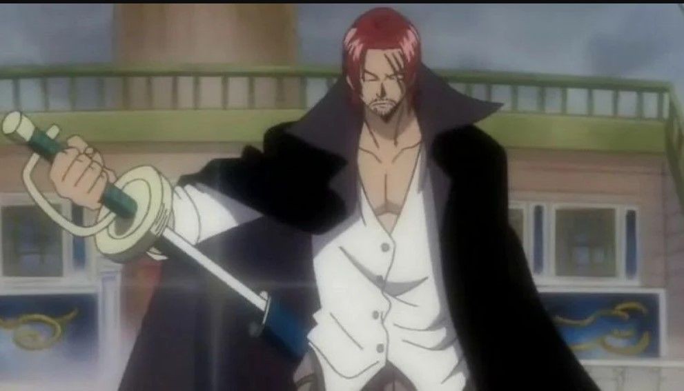 Pedang Gryphon Shanks. (Dok. Toei Animation/One Piece)
