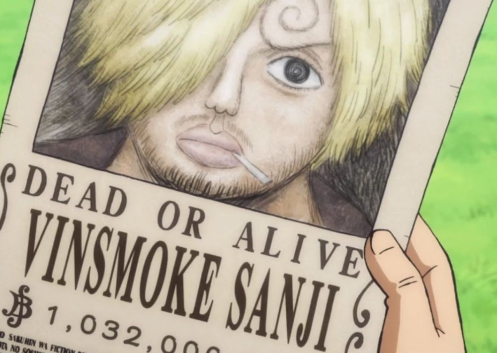 5 Hal Menarik Poster Bounty Baru Sanji di Anime One Piece!